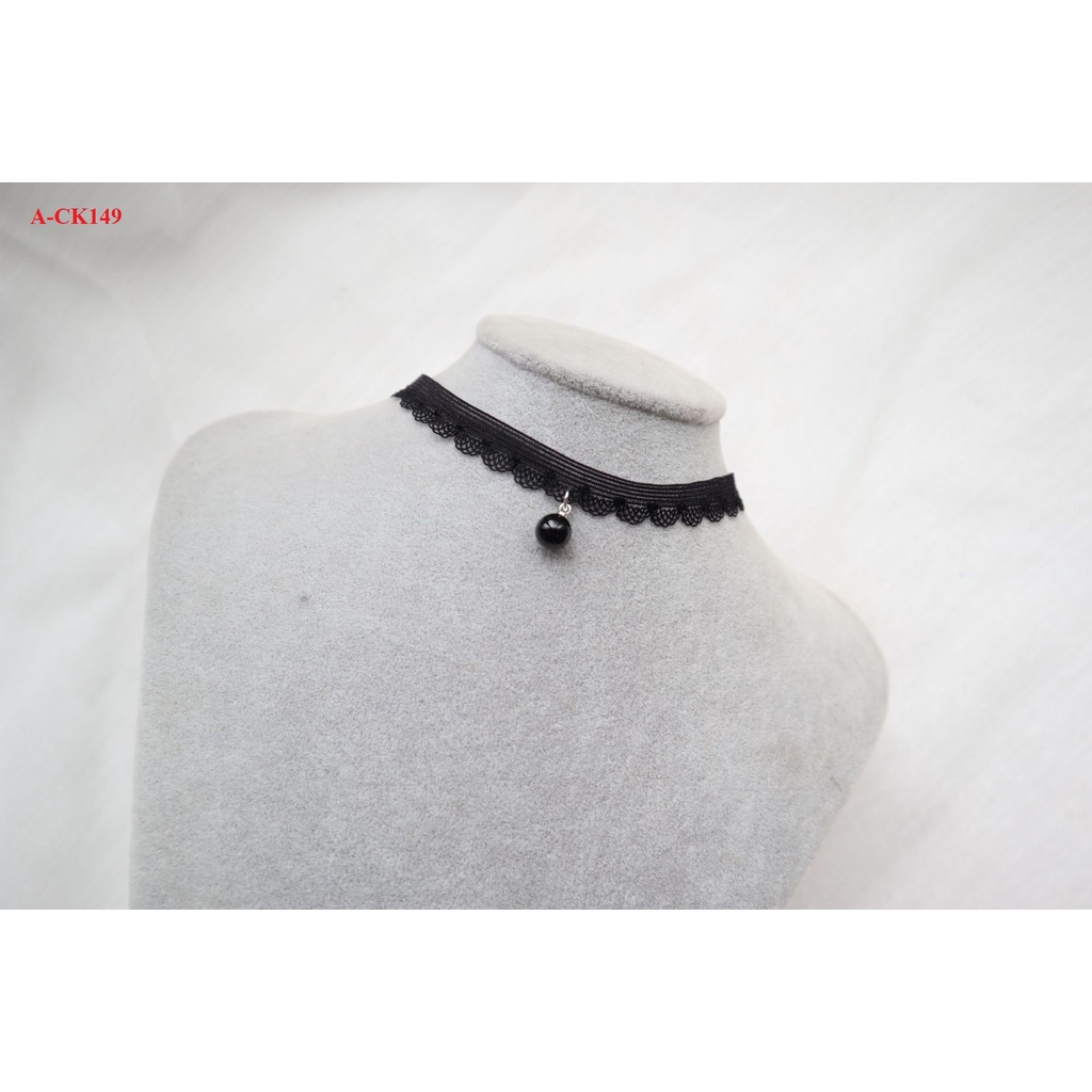 Choker nhiều kiểu đen đơn giản A-CK148-152 Mayconner