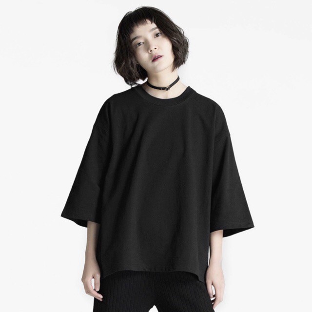 Áo thun trơn unisex nhiều màu siêu đẹp dáng oversize | BigBuy360 - bigbuy360.vn