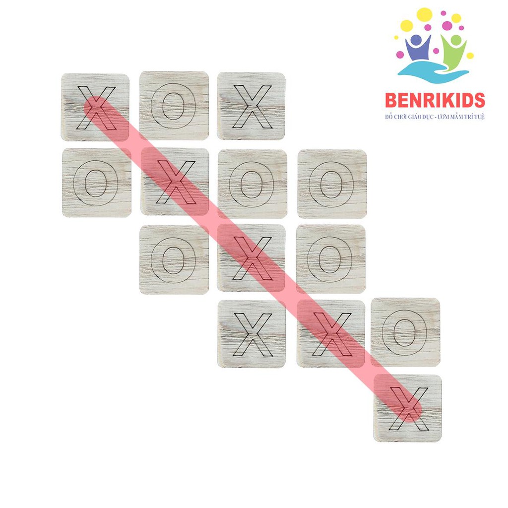 Túi 64 Quân Cờ Caro Bằng Gỗ- Trò Chơi Dân Gian Trở Về Tuổi Thơ