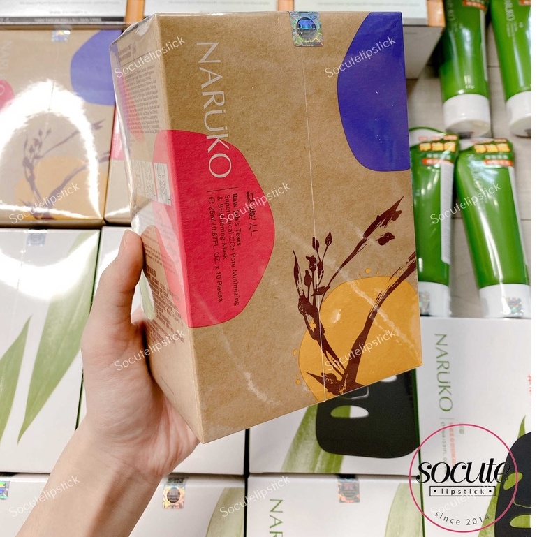 [Bản Đài] Miếng mặt nạ Naruko se khít lỗ chân lông Ý Dĩ Nhân Đỏ ( 1 Miếng )