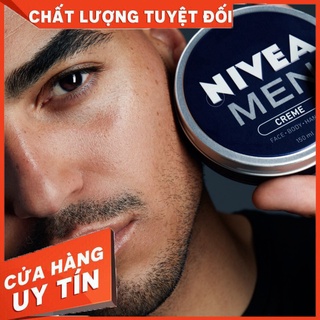 Kem dưỡng trắng cho da mặt và toàn thân cho nam giới Nivea Men Creme của Đức