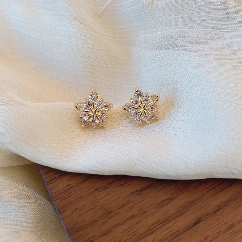 Bông tai thiết kế đơn giản thời trang phong cách Hàn Quốc