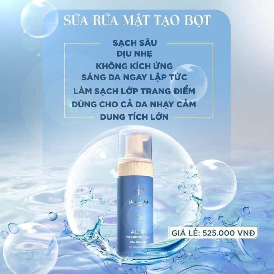 Sữa Rửa Mặt Bách Y Sâm DA DẦU MỤN SẠCH SÂU TẠO BỌT 150ml (Mẫu Mới Nhất Của Sữa Rửa Mặt Bạch Linh)