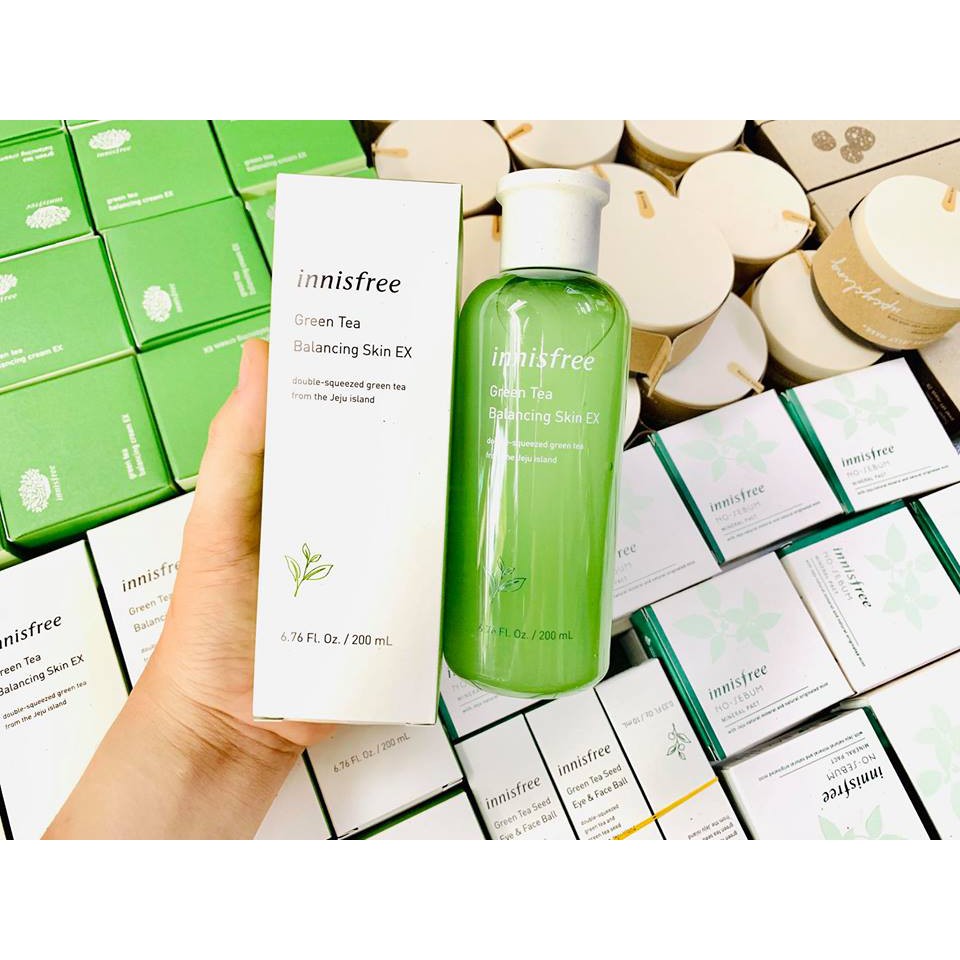 NƯỚC HOA HỒNG INNISFREE BALANCING SKIN EX 200ML (MẪU MỚI)