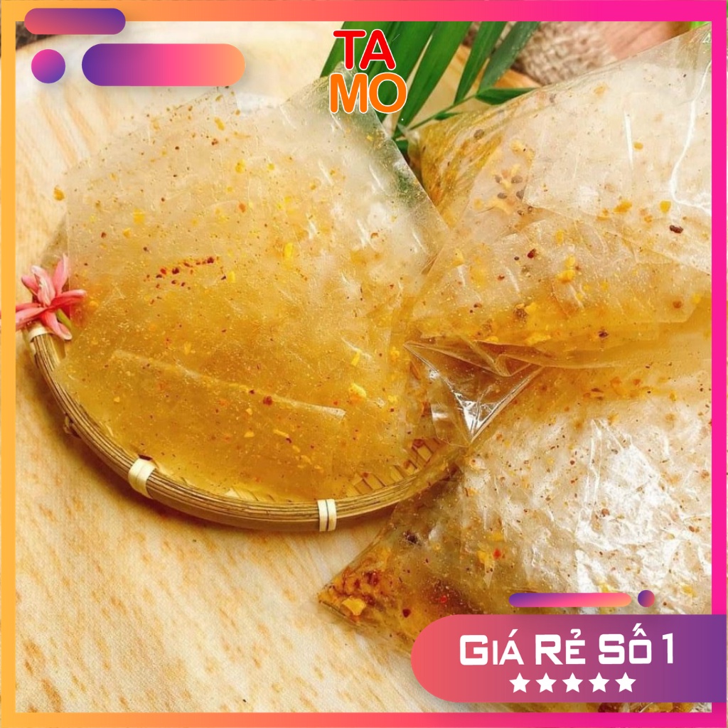 Bánh tráng trộn muối nhuyễn, bánh tráng xì ke tây ninh phơi sương loại ngon dẻo cay nồng TAMO | BigBuy360 - bigbuy360.vn