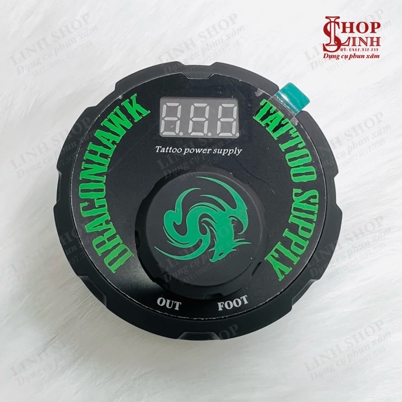 Nguồn rồng DRAGONHAWK TATTOO SUPPLY, nguồn máy pen ổn định điện năng, có thể dùng cho máy thần thánh giantsun sexybrows