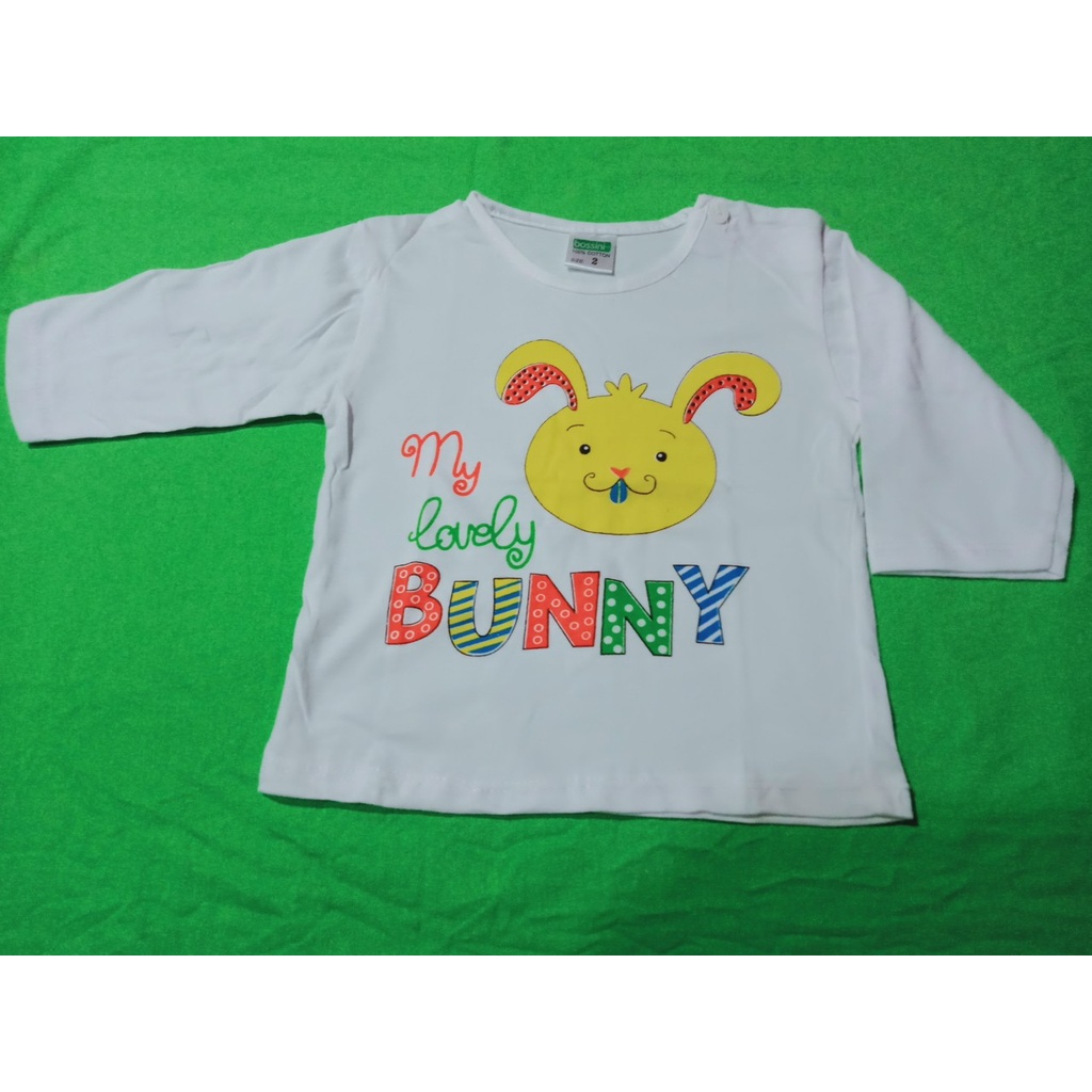 Áo cài vai tay dài trắng sơ sinh 100% cotton