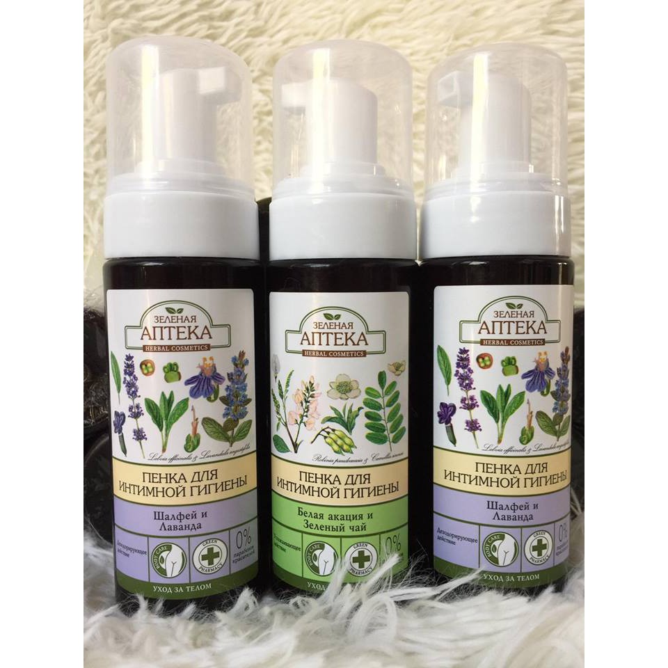 Dung dịch vệ sinh phụ nữ anteka Nga