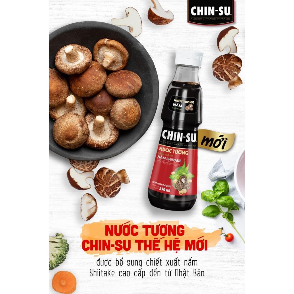 (HOT LIKE) Nước Tương Chin-Su 330ml/250ml