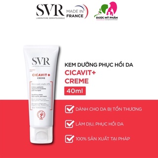 Svr kem dưỡng làm dịu da dành cho da nứt nẻ, mẫn đỏ cicavit+ crème 40ml