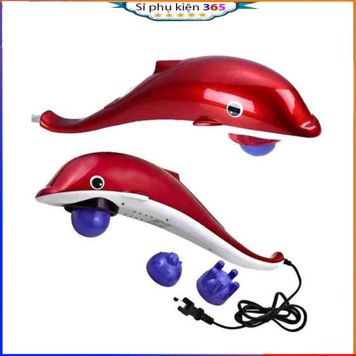 Máy massage 3 đầu toàn thân cá heo