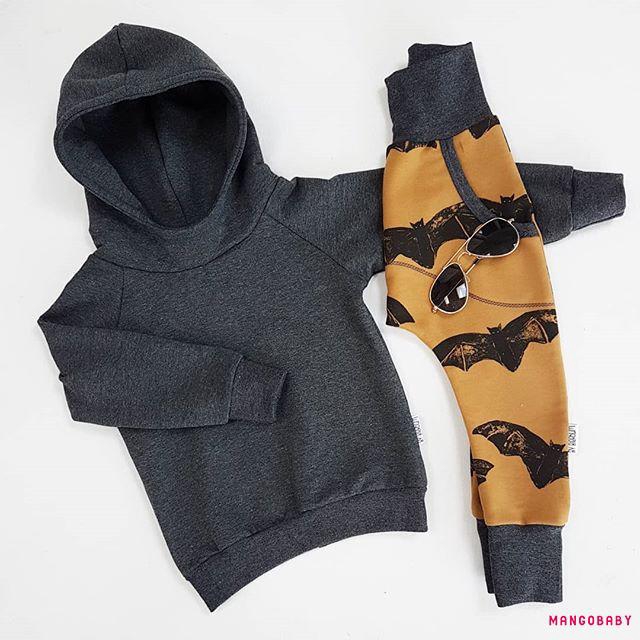 Set Áo Hoodies Có Nón Dài Tay + Quần Dài Cho Bé Trai