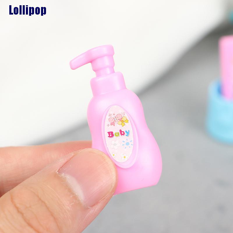 Bàn chải đánh răng mini 1/6 1/12 dùng trang trí nhà búp bê