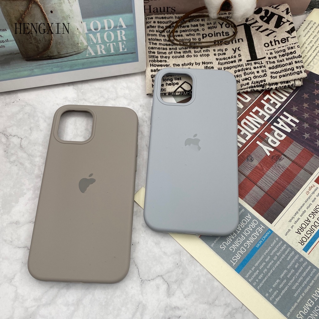 Ốp điện thoại silicon màu trơn cho iPhone7 8 7p 8p x xs xr xsmax 11 11promax 12 12promax 13 13PRO MAX | BigBuy360 - bigbuy360.vn