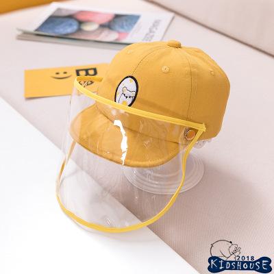KHH-Babies Detachable Protective Hat Universal Anti-fog Face Shield