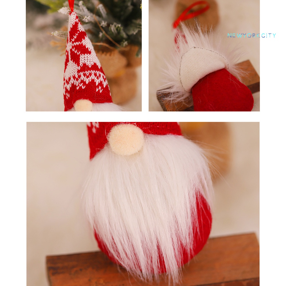 Phụ Kiện Treo Trang Trí Cây Thông Giáng Sinh Hình Vô Diện