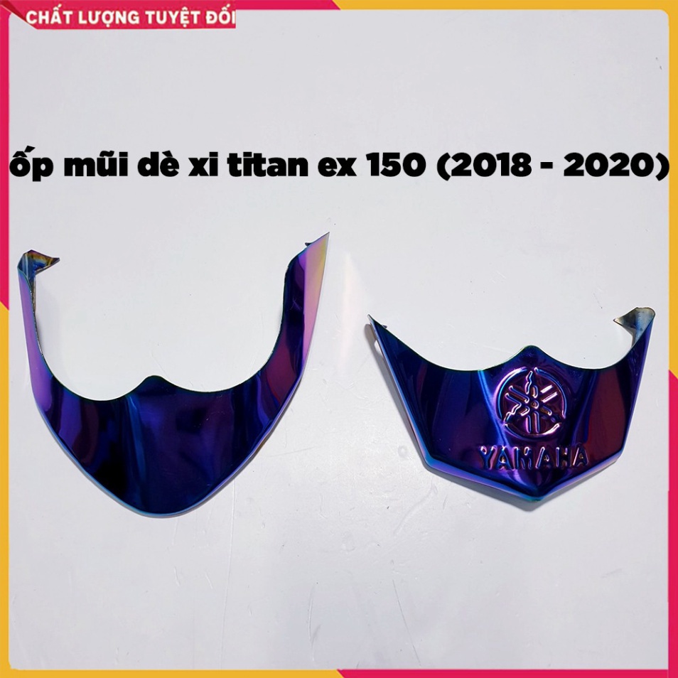 Bộ Ốp Mỏ Dè Xi TITAN Ex 150 2018 - 2020 ( Gía 1 Bộ trước sau) Ảnh thật Sp