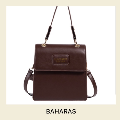 Túi đeo chéo nữ, hình vuông, phong cách vintage, retro - TX021