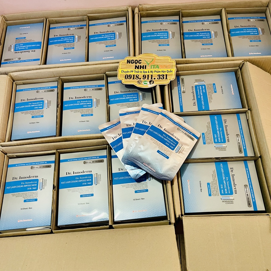 Mặt Nạ Làm Lạnh, Dịu Da Dr.Innoderm Post Laser Cooling