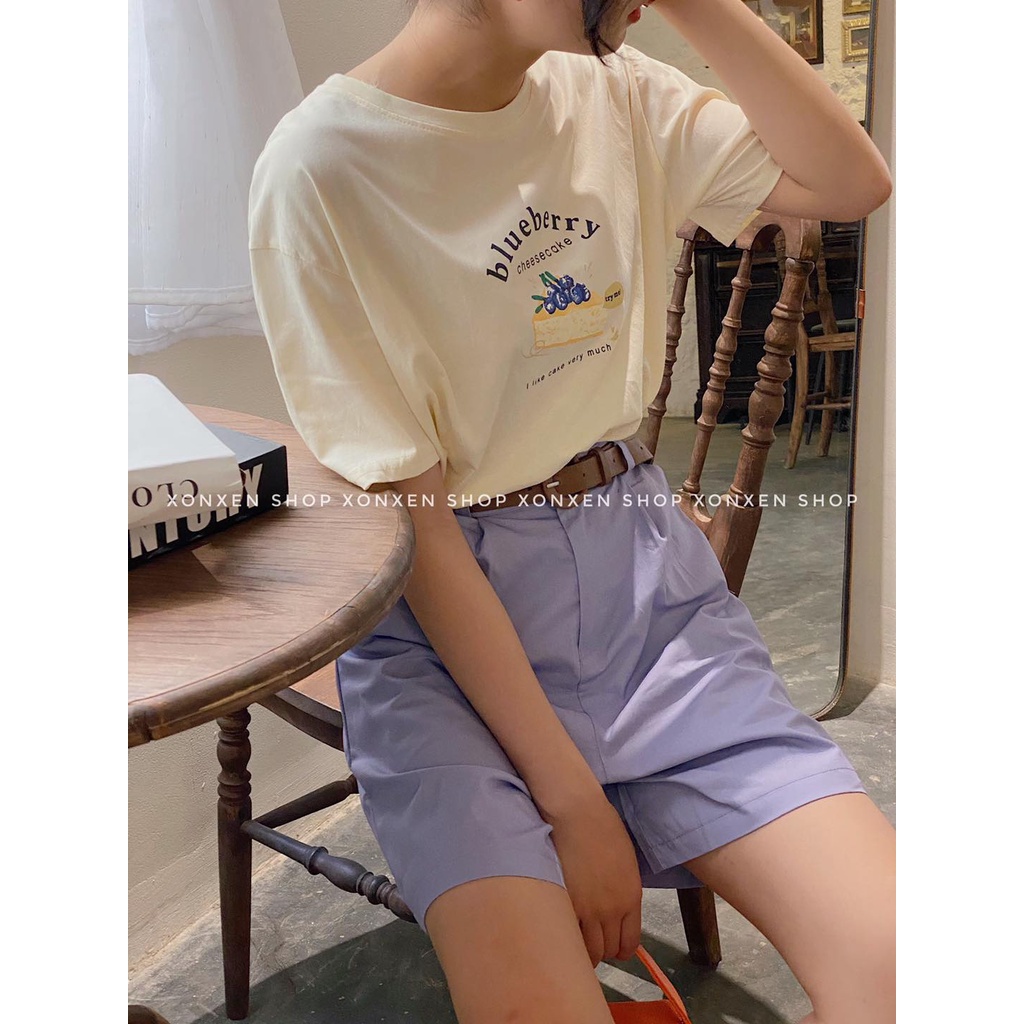 QUẦN SHORT NỮ chất vải kaki mềm lưng thun sau co giãn túi xéo dễ thương XONXEN SHOP size S M L mã 906