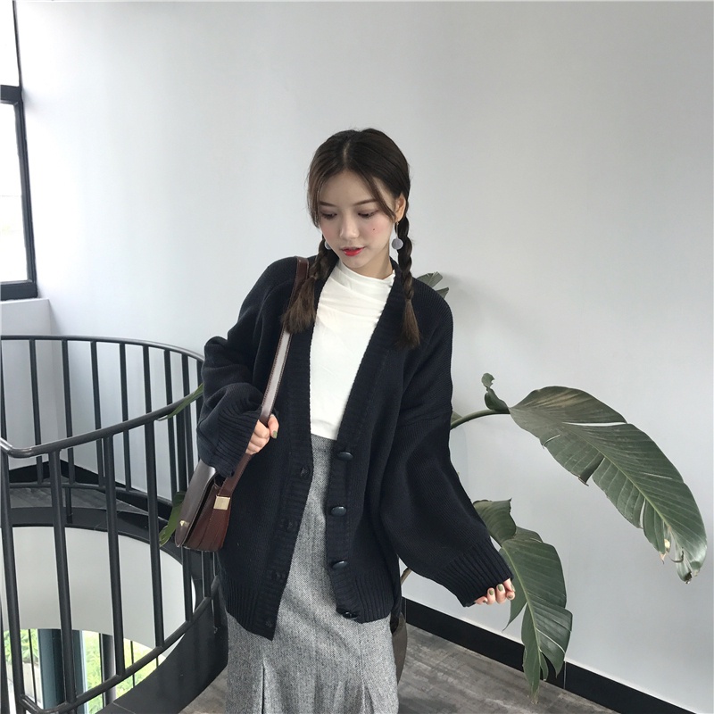 Áo khoác Sweater cánh dơi tay dài thời trang xuân thu cho nữ | BigBuy360 - bigbuy360.vn