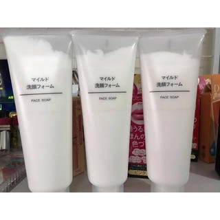 Sữa rửa mặt Muji Nhật không cồn không màu tổng hợp không dầu khoáng