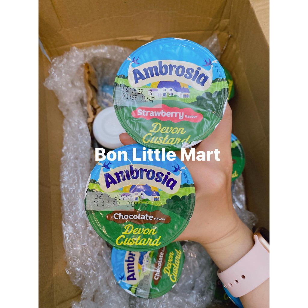 Váng sữa Ambrosia UK hũ to 150gr bay air