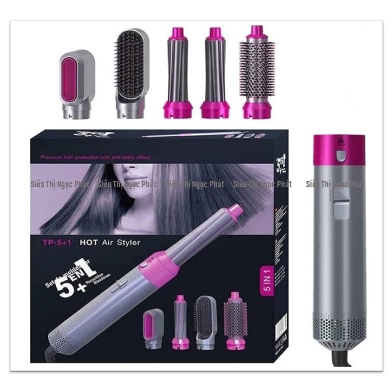 MÁY TẠO KIỂU TÓC 5 TRONG 1 DYSON (Sấy, uốn, chải thắng, tạo phồng, uốn cụp)_Tiện Lợi Khi Đi Du Lịch