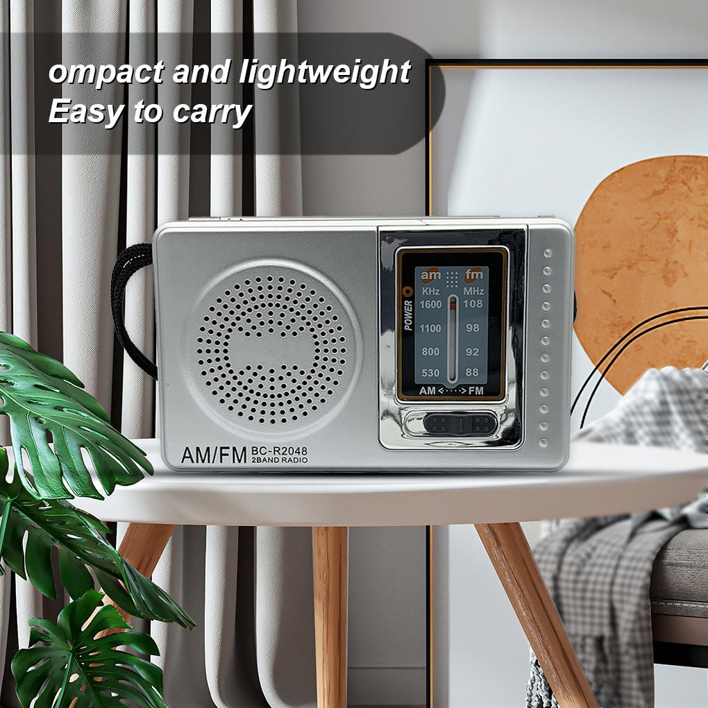 Radio Cầm Tay Chạy Pin Cho Seniors