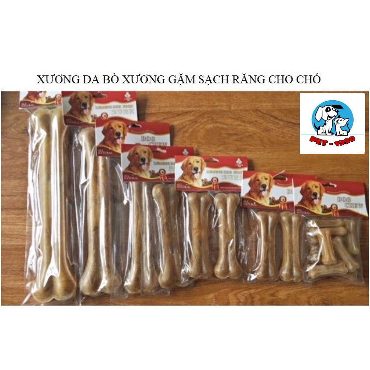 Xương Gặm Canxi Da Bò Làm Sạch Răng, Giúp Răng Chắc Khỏe