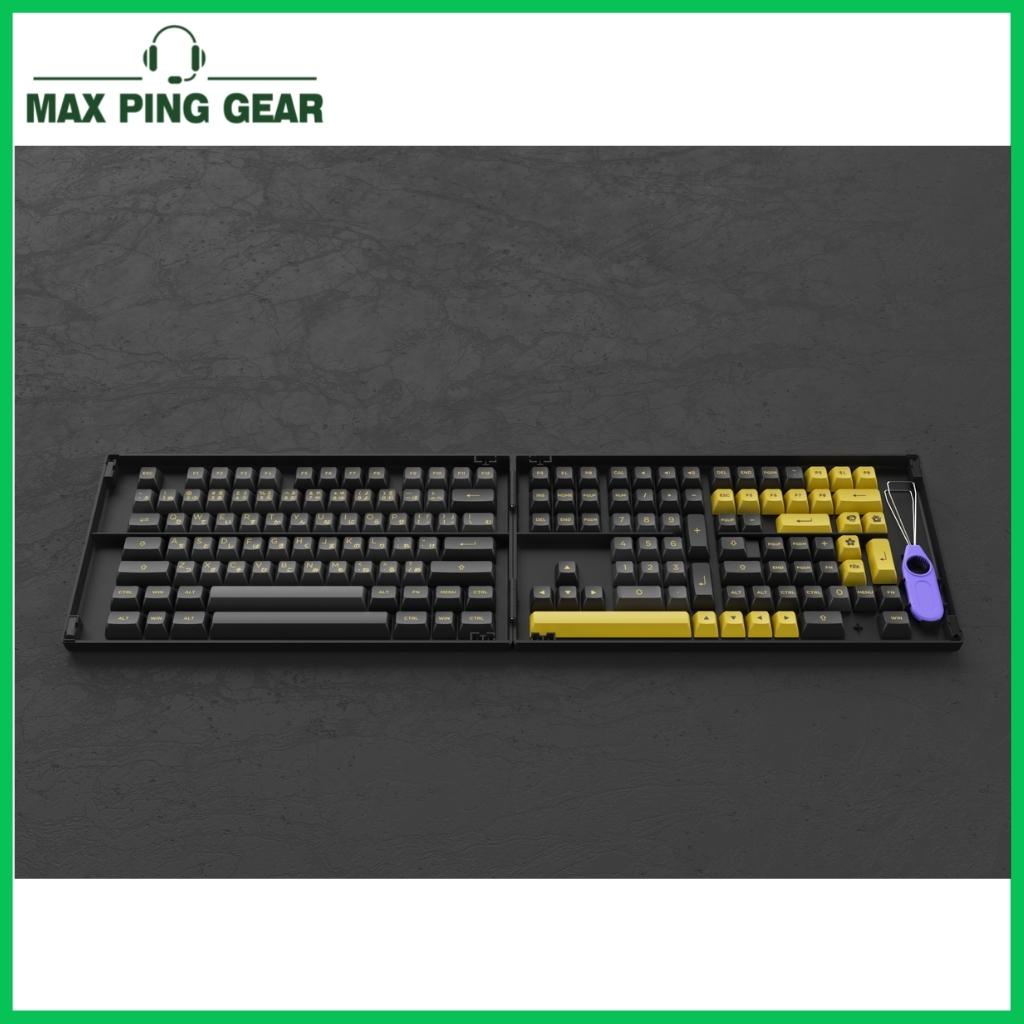 AKKO Keycap set – Black Gold