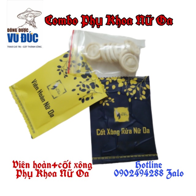 [ HANG CHINH HANG ] BIG SALE [ DATE 25-1 - 2022 ] Combo Phụ Khoa Nữ Oa