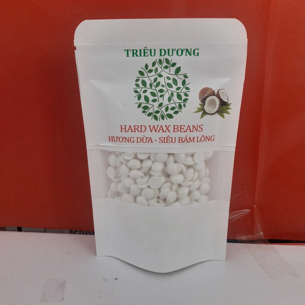 50g sáp wax lông nóng 3 hương cao cấp, sáp wax hương dừa - hương hoa nhài - ngọc trai