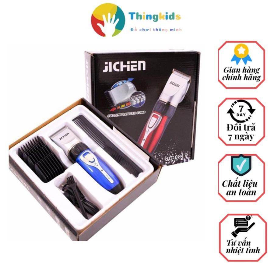 Tông đơ cắt tóc gia đình JICHEN 0817 - Thingkids