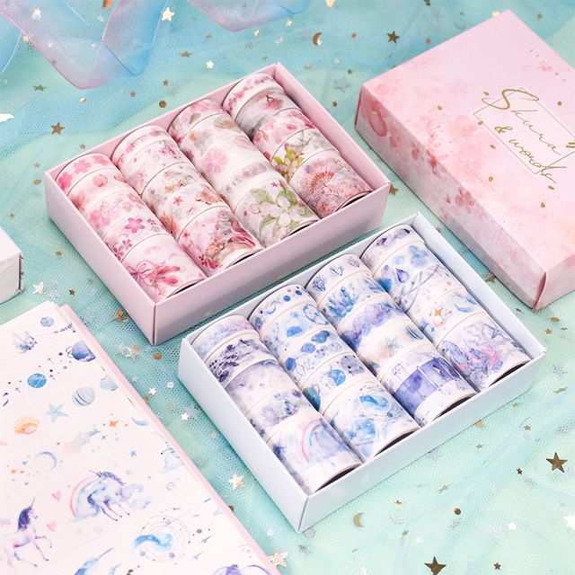 Set 20 cuộn băng dính trang trí washi tape