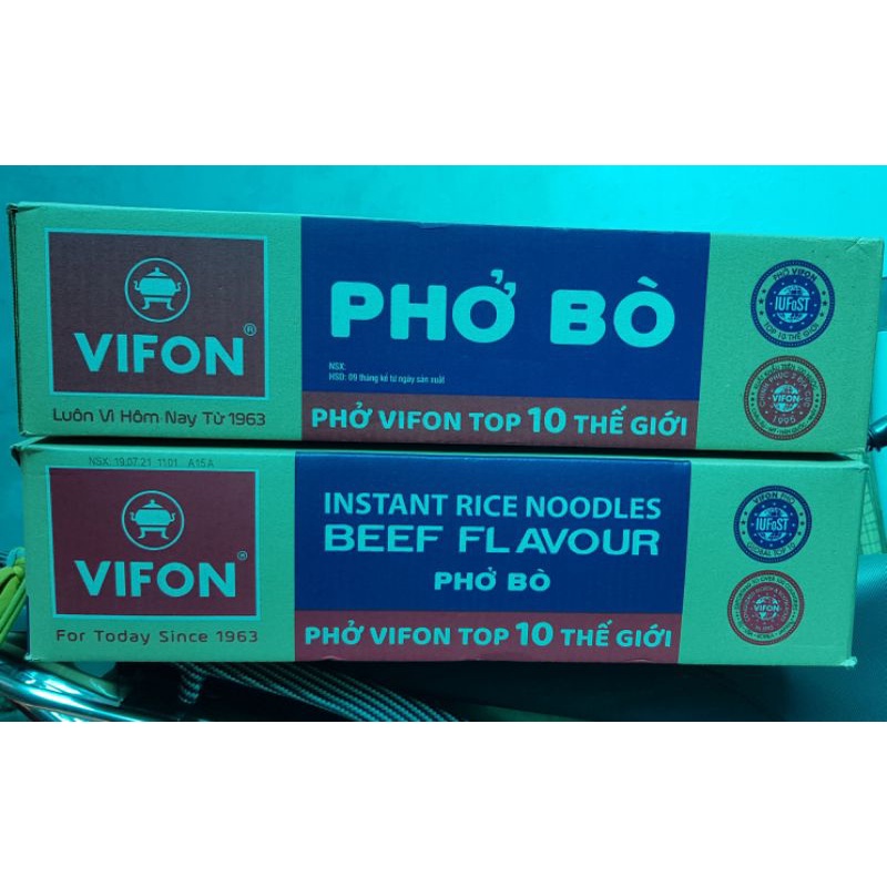 Thùng phở bò vifon 30 gói × 65g