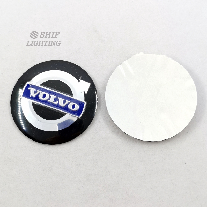 Logo Volvo 4x56mm Dán Trang Trí Trục Bánh Xe Ô Tô Volvo