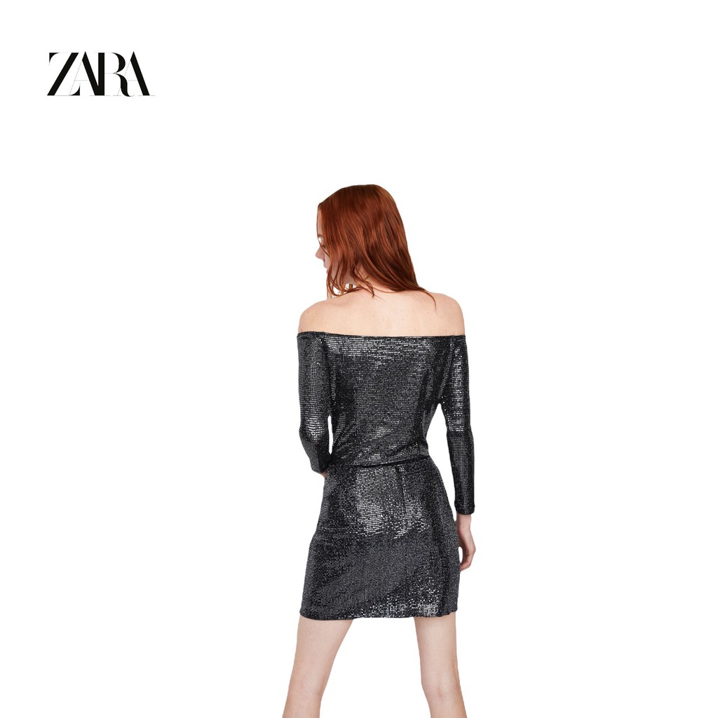 **  Áo BODYSUIT Đính Kim Sa ZARA SĂN SALE