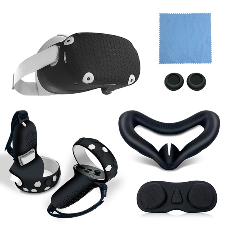 Đối với Oculus Quest 2 Vr Head Strap Oculus Quest 2 Strap Handle Cover Halo Strap Oculus Quest 2 Case Phụ kiện
