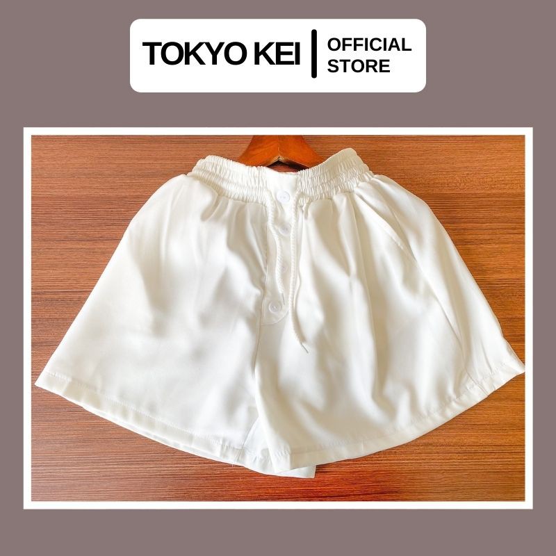 Quần shorts nữ có túi, chất liệu LỤA mềm min màu trắng, đủ size, thiết kế trẻ trung, năng động WBQH016 | BigBuy360 - bigbuy360.vn