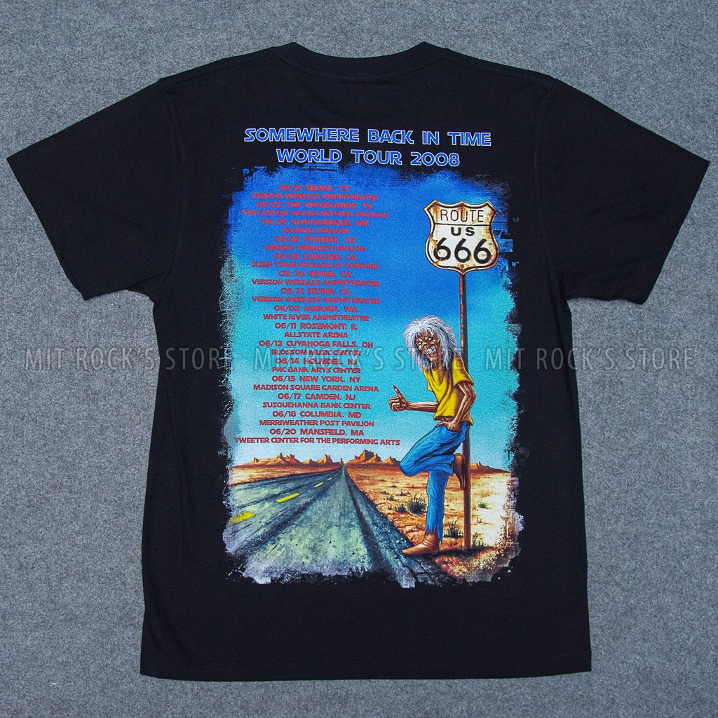 Áo Iron Maiden - Rock band tee - Áo Rock - Size S, M, L, XL, XXL - Áo Thái Lan