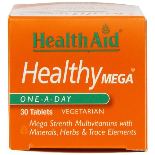 Healthaid Healthy Mega – Bổ sung vitamin, khoáng chất giúp tăng cường sức khỏe (hộp 30 viên)