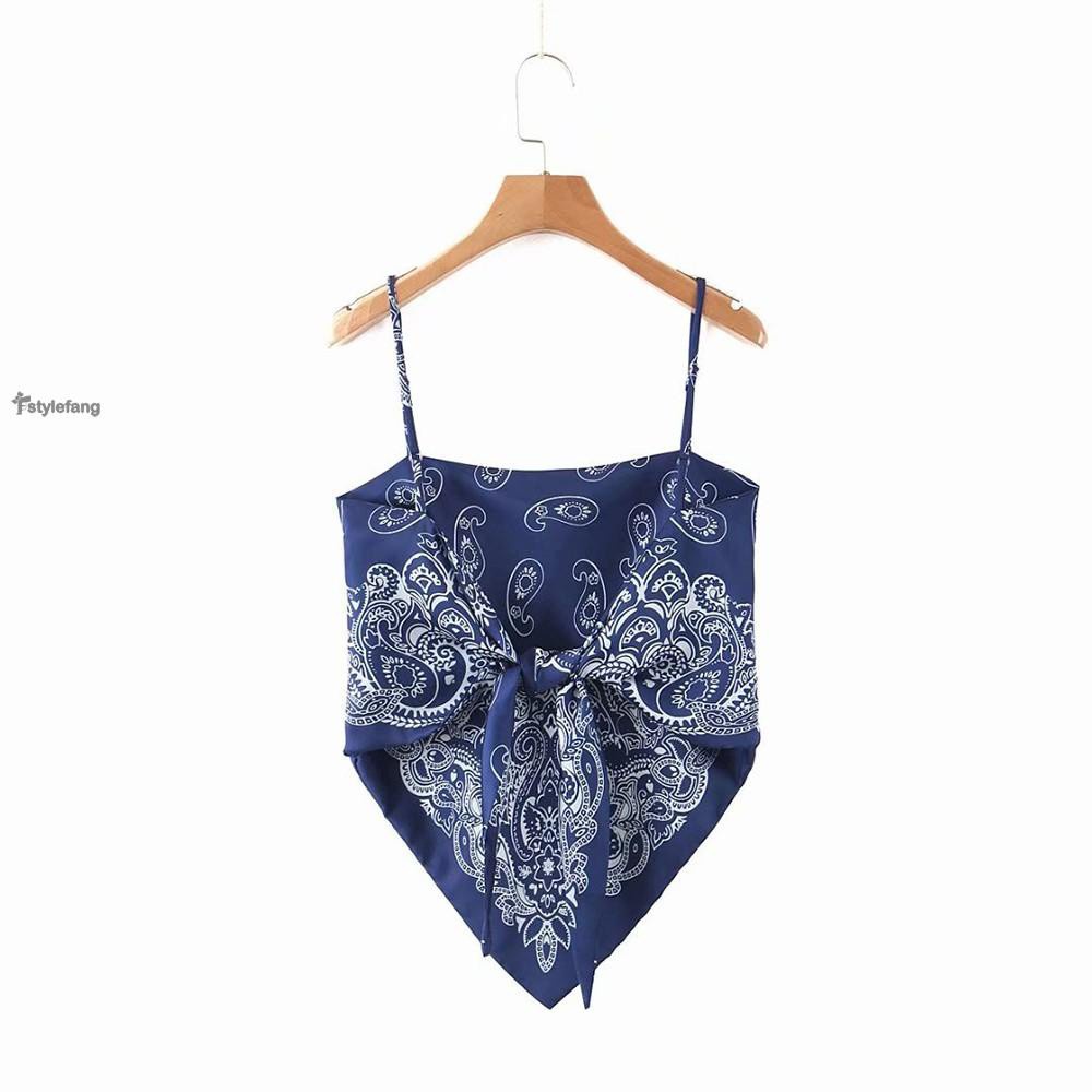 Áo Crop Top Hai Dây Bằng Vải Satin Thời Trang Dành Cho Nữ | BigBuy360 - bigbuy360.vn