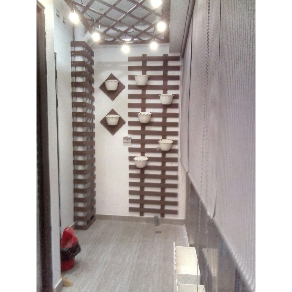 Thanh đa năng nhựa composite trang trí ban công loại 70*11*60cm. Thanh Nhựa Việt Pháp – Việt Nam siêu bền, chịu nước...