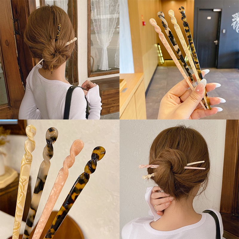 Trâm Cài Tóc Đính Ngọc Trai Kiểu Hán Phục Thời Trang Hàn Quốc Dễ Phối Đồ