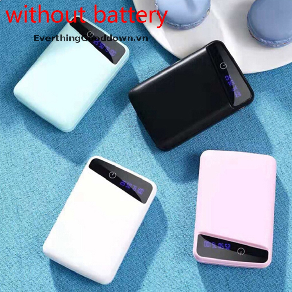 Hộp Sạc Dự Phòng 3 Cổng USB 3x 18650 DIY Tiện Dụng