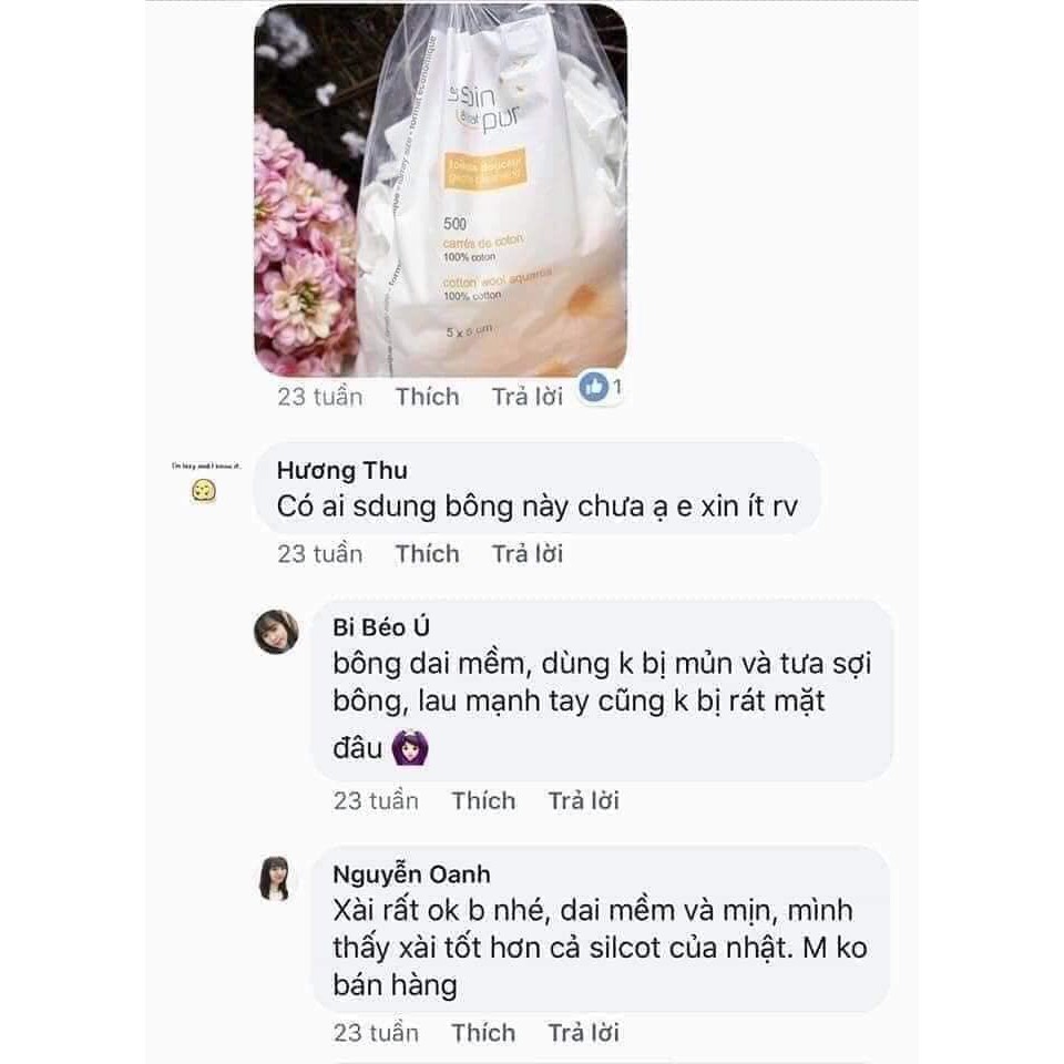 Bông tẩy trang Tetra Pháp | BigBuy360 - bigbuy360.vn