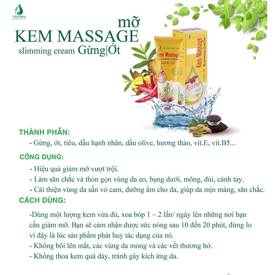 KEM TAN MỠ ( Mua 1 tặng 1 )