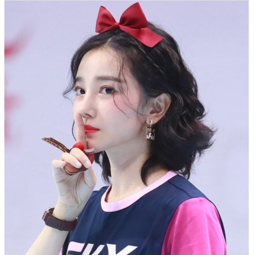 Kẹp tóc đính nơ lớn nhiều mẫu thanh lịch đáng yêu