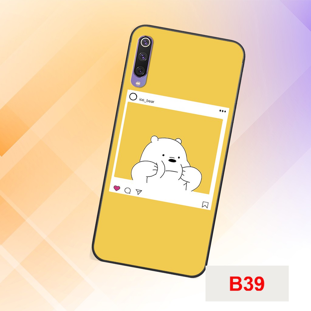 [FREESHIP] ỐP LƯNG XIAOMI MI 9/ MI 9 SE MẪU GẤU ĐẸP CUTE BẢO VỆ MẶT LƯNG MÁY TỐT